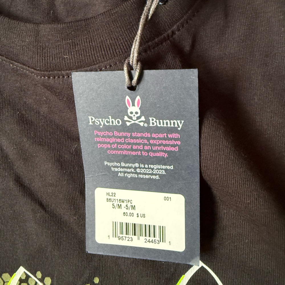 Psycho Bunny Brown T-Shirt